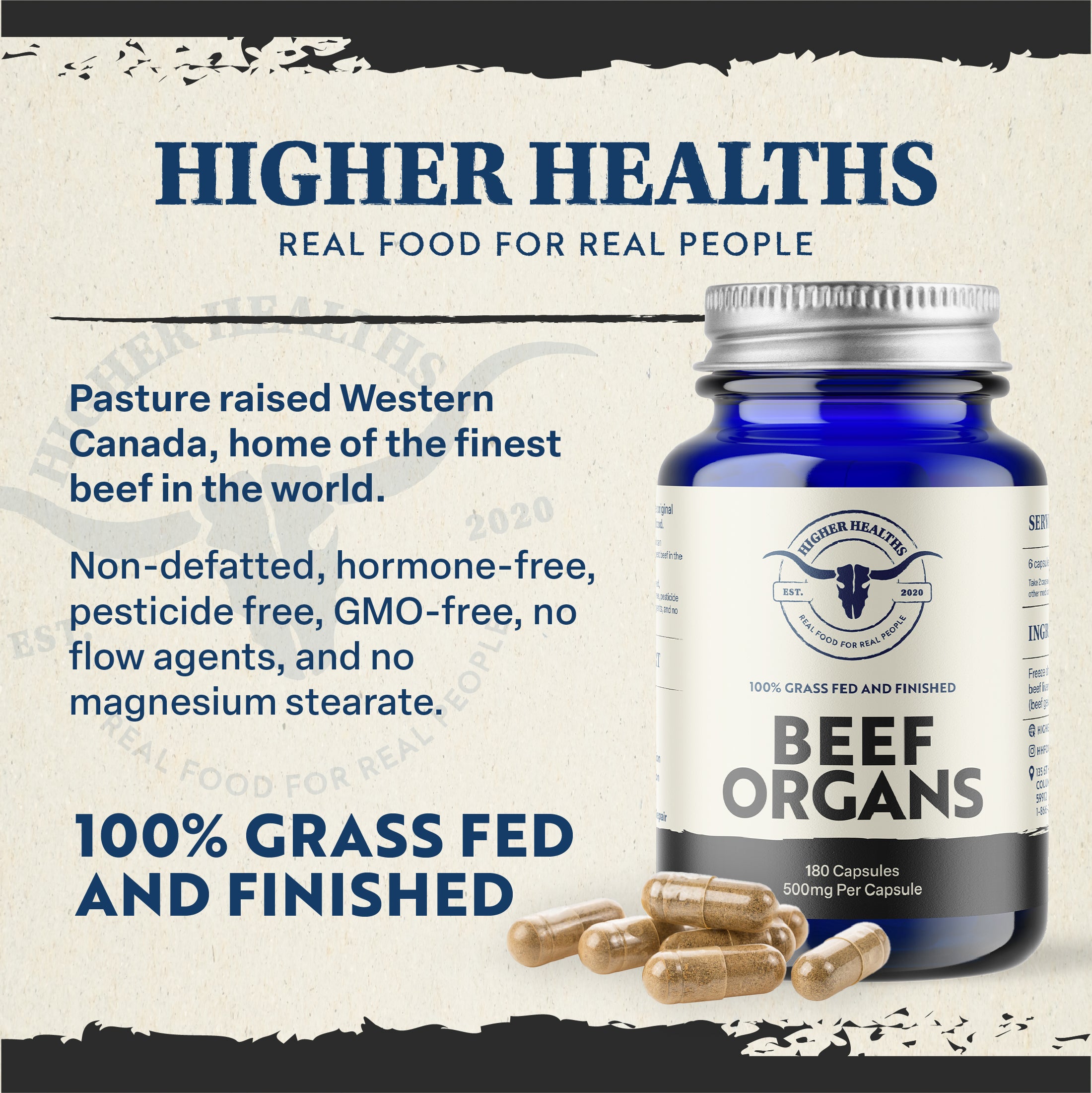 Beef Organs - The Everything Capsule