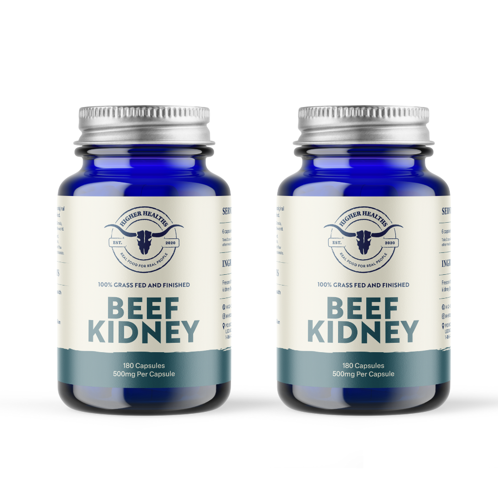 2 Pack - Beef Kidney