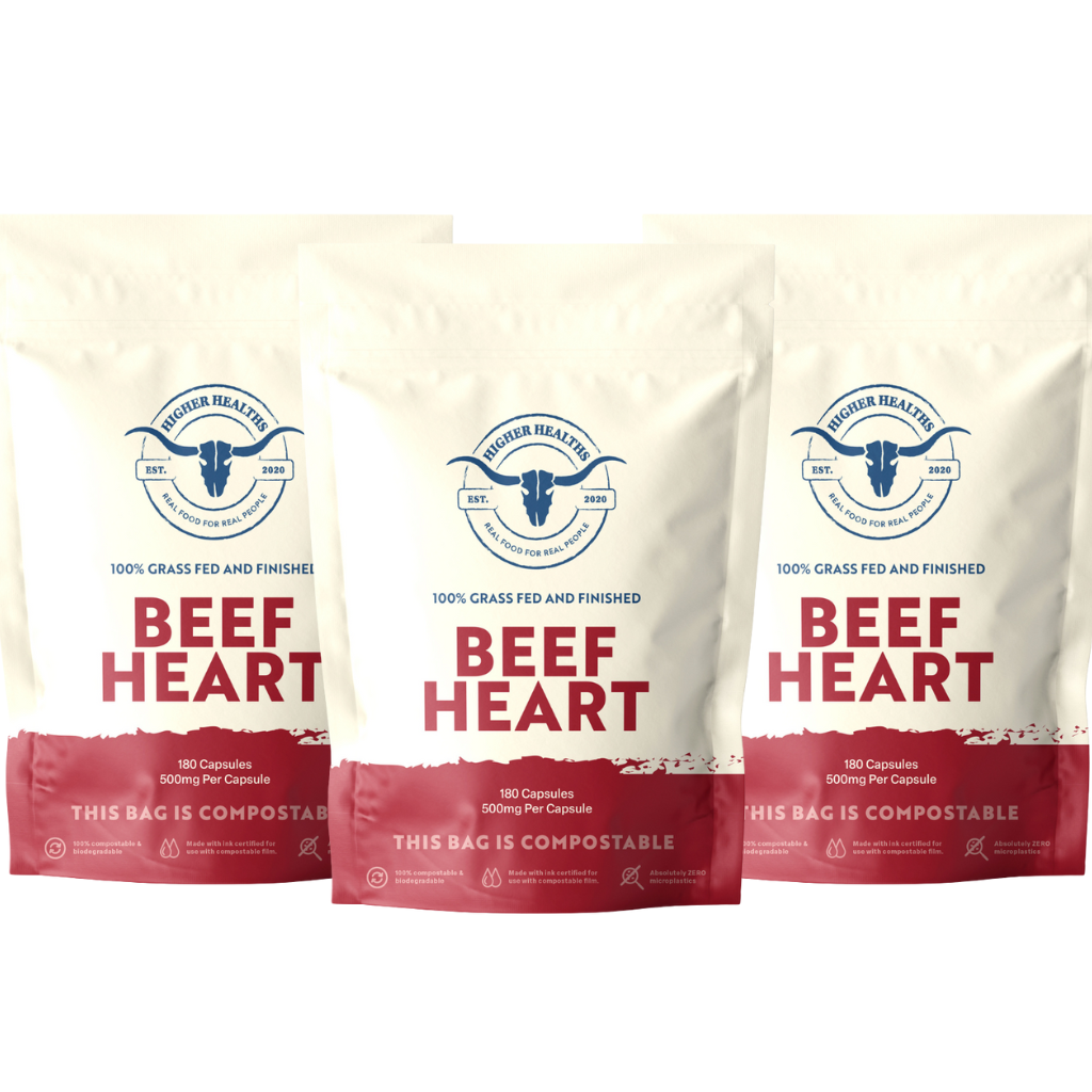 3 Pack - Beef Heart