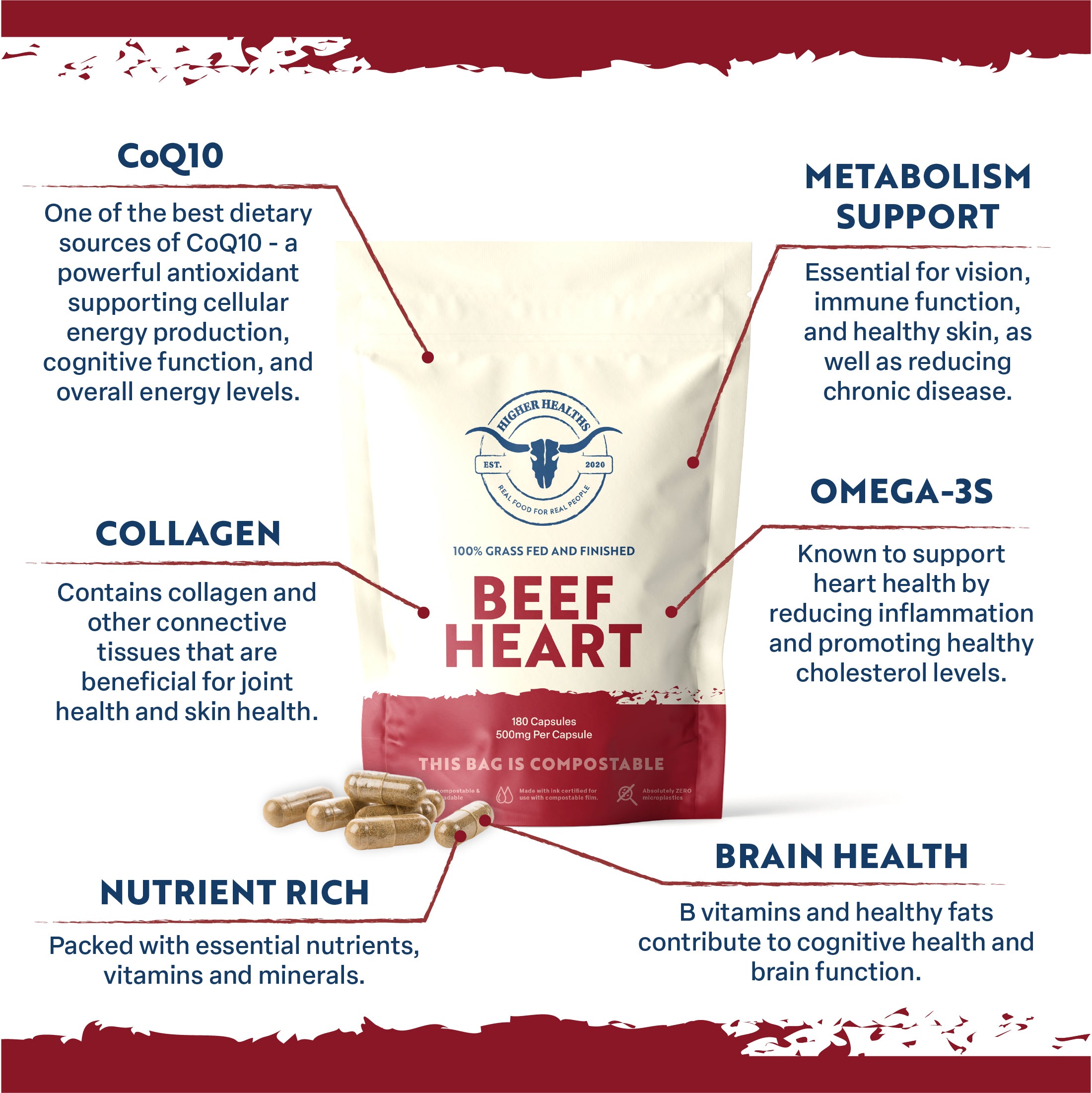 3 Pack - Beef Heart