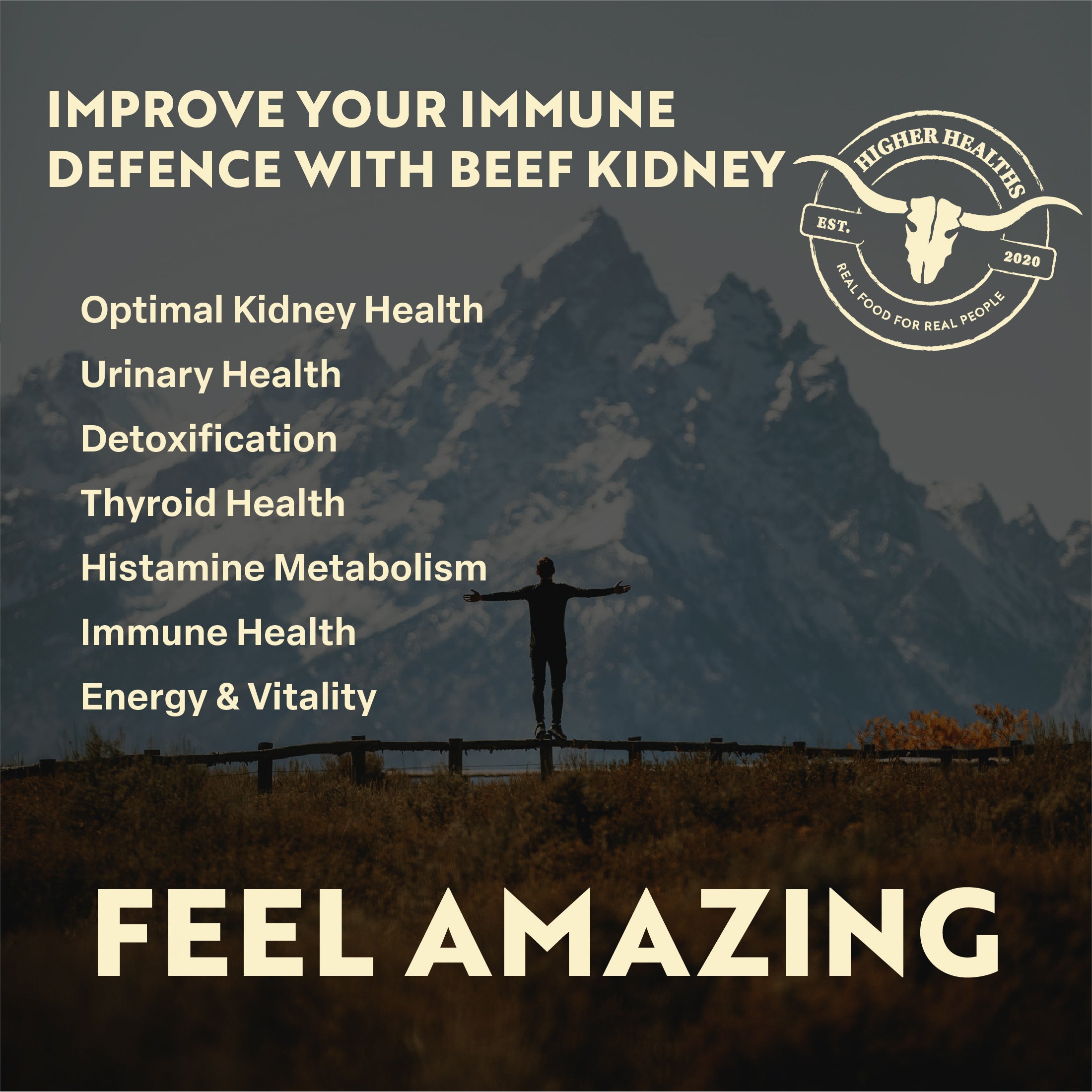 SUBSCRIBE & SAVE! Beef Kidney - Immune Maker