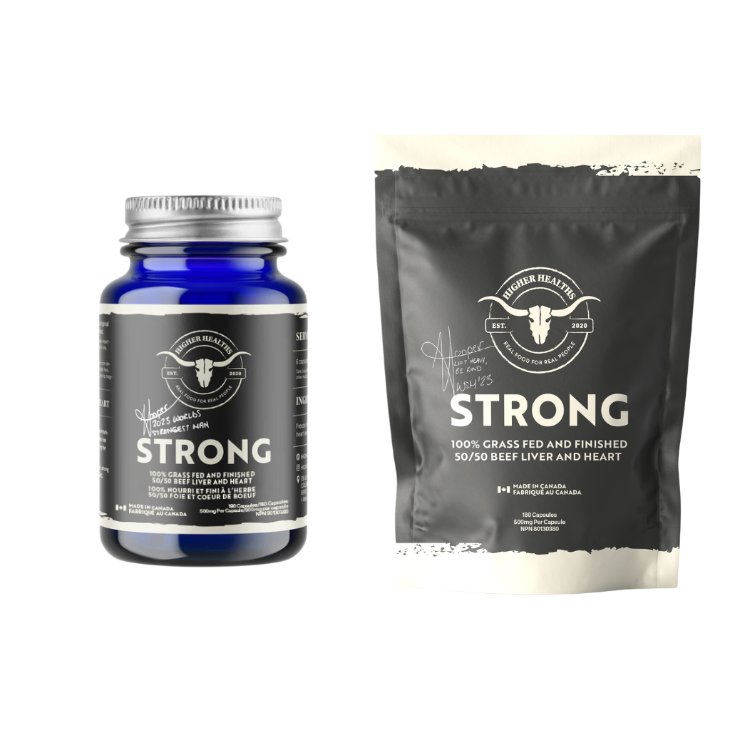 STRONG - 50% Beef Liver, 50% Beef Heart